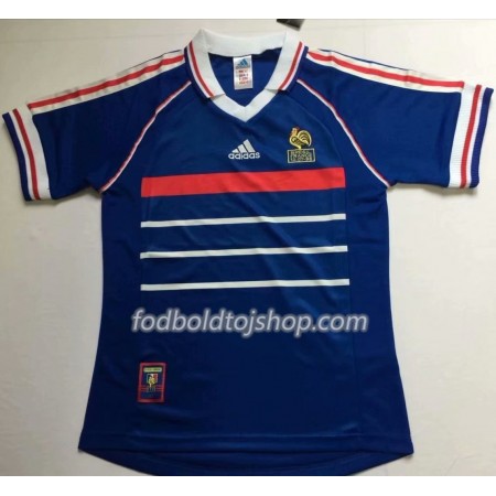 Frankrig Retro Hjemmebanetrøje 1998 S/S